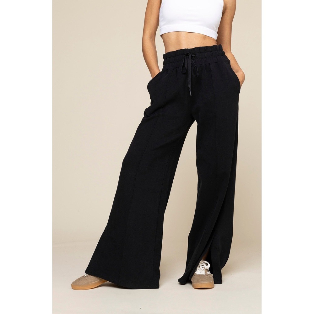 NWOT Popflex Perfect Plane Pants Sz 1X Tall Soft Ooey Gooey Wide Leg Cozy Lounge